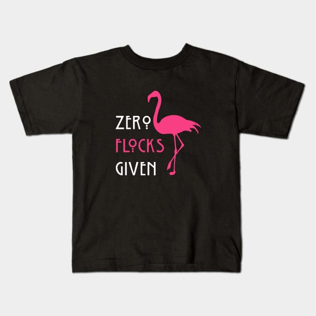 Zero Flocks Given Kids T-Shirt by sunima